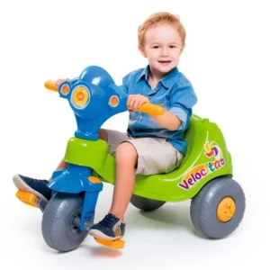 Locação Triciclo Infantil Velocita Com Empurrador - Calesita
