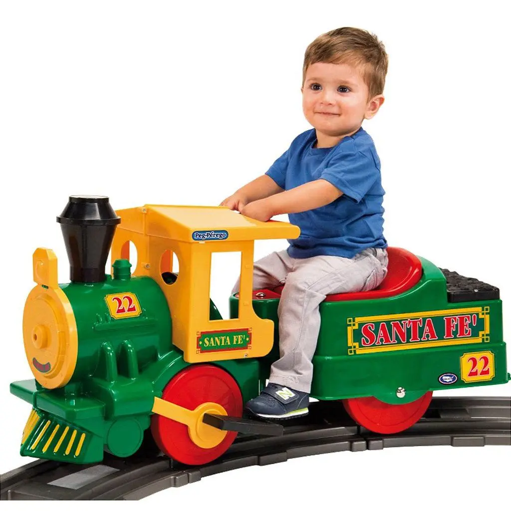 TRENZINHO TREM ELÉTRICO INFANTIL BEBE SANTA FÉ 6V EXCLUSIVO – PEG PÉREGO