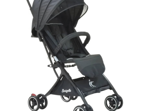 Locação de Carrinho de bebê IT Preto até 15 Kg – Burigotto